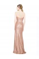 Vendedor de Amor Lantejoulas Sem Mangas Lombar Ouro Rosa Vestidos de Madrinha / Vestidos de Noite / Vestidos de Festa